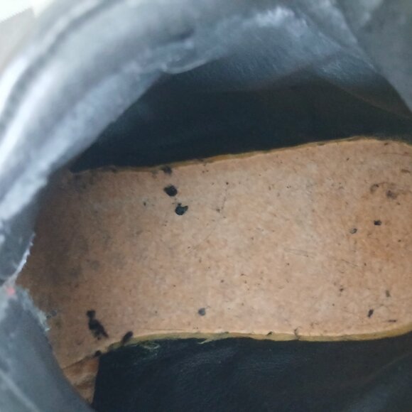 New Rock Black Leather Spiked Ankle Boots-110-S Euro size 40 US / 9.5 Womens US - Picture 9 of 14